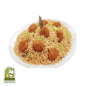 Chicken Qofta Pulao