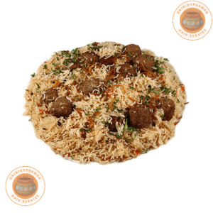 Beef Kofta Pulao Daig in Lahore – Premium Catering by Chiniot Pakwan
